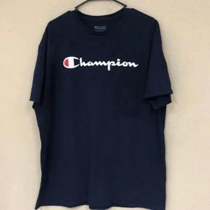 Champion mens navy blue T-shirt size 1XL
